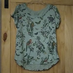 Lucky Brand bird top